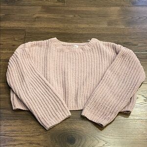 Francesca's Collections Blush Knit Sweater